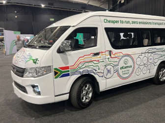 Meet South Africa’s first electric minibus 