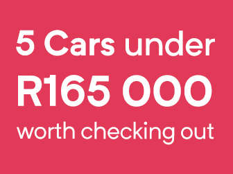 It’s worth checking out these five cars under R165k | Blog | MotorHappy