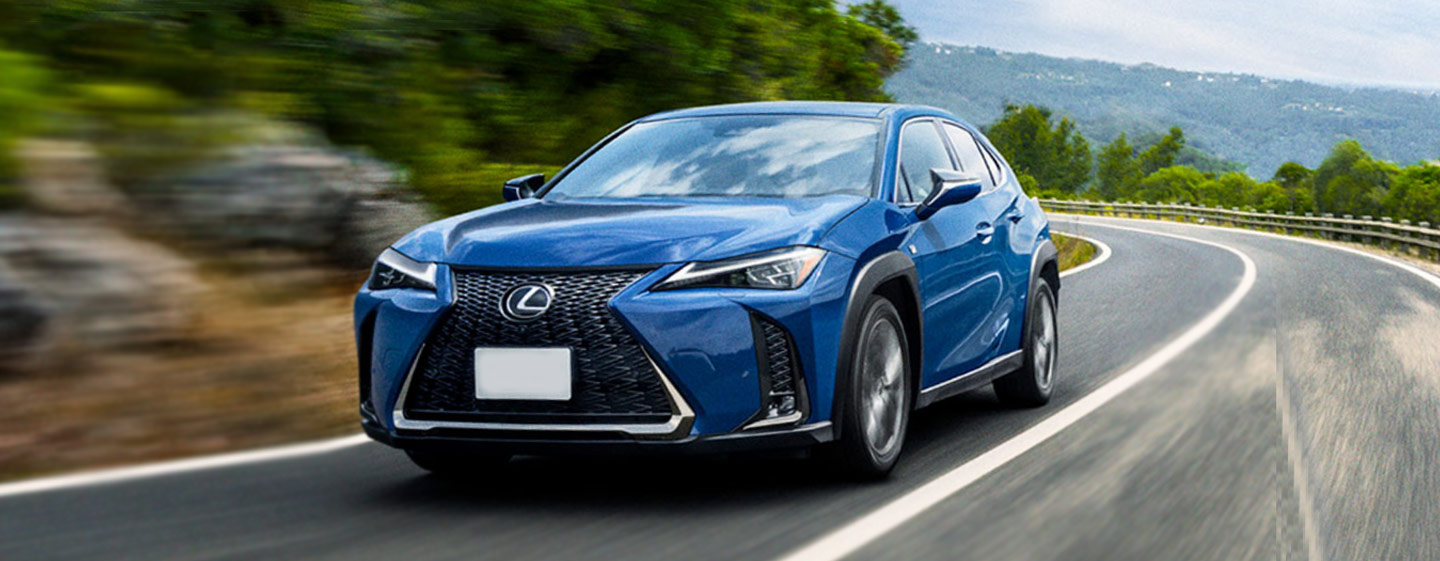 The Lexus UX is urban jungle material