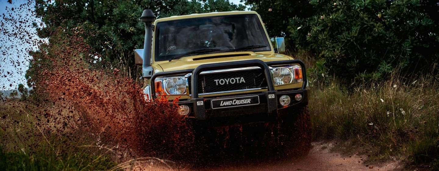 Tough enough for any terrain: Toyota Land Cruiser LC79